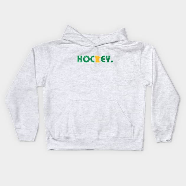 MN Hockey IV Kids Hoodie by mjheubach